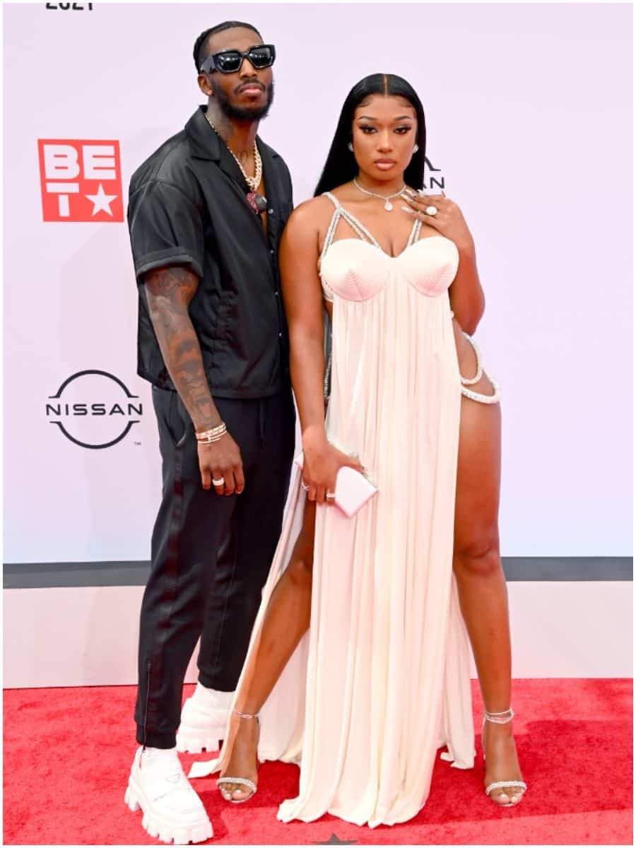 Pardison Fontaine and girlfriend Megan Thee Stallion
