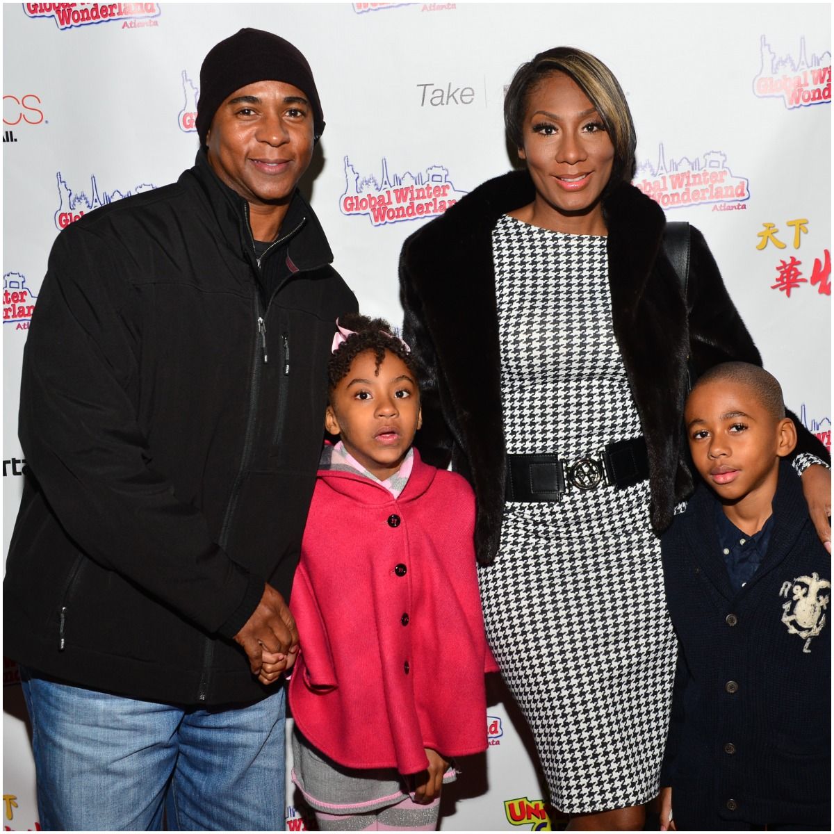 Towanda Braxton husband Andre Carter and children