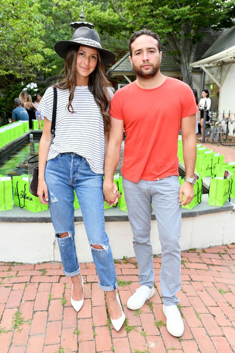 Arielle Charnas and husband Brandon Charnas