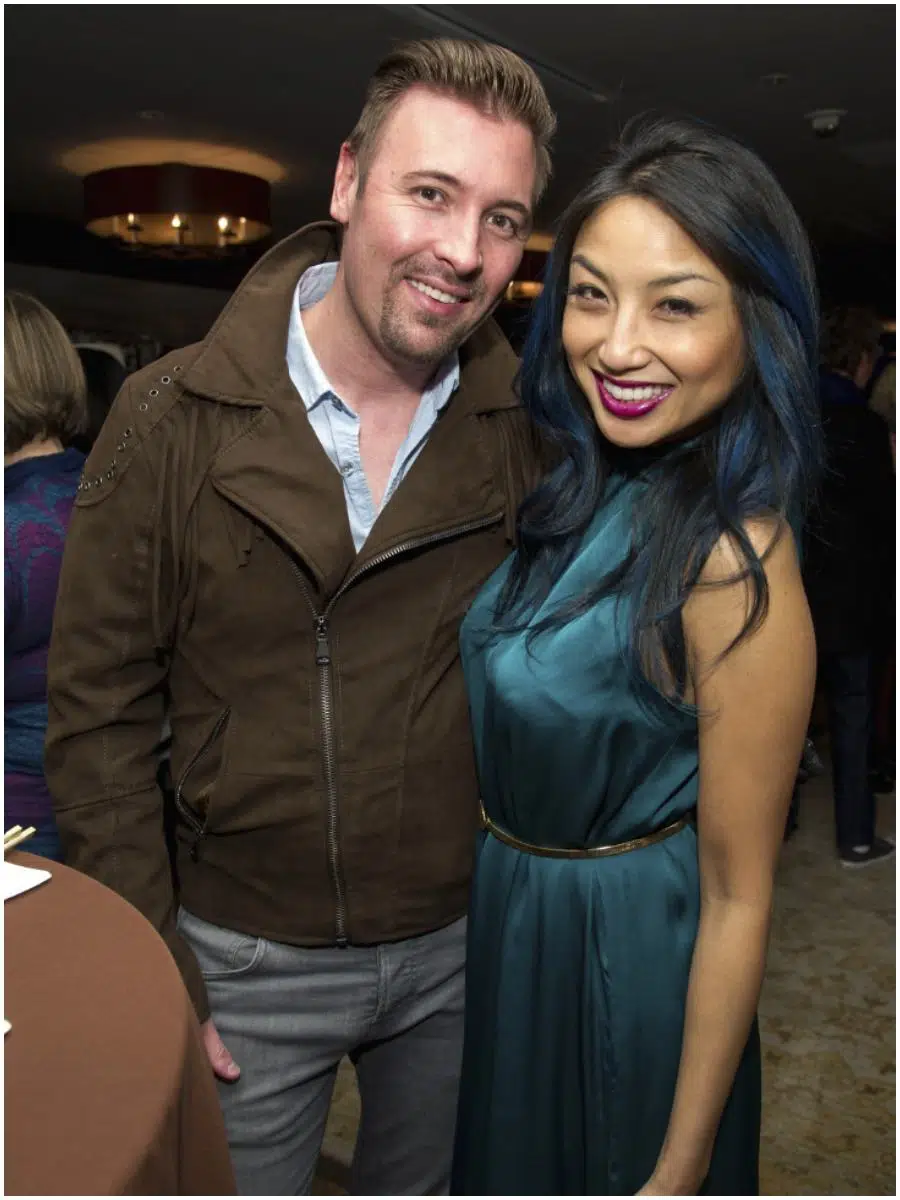 Freddy Harteis and wife Jeannie Mai