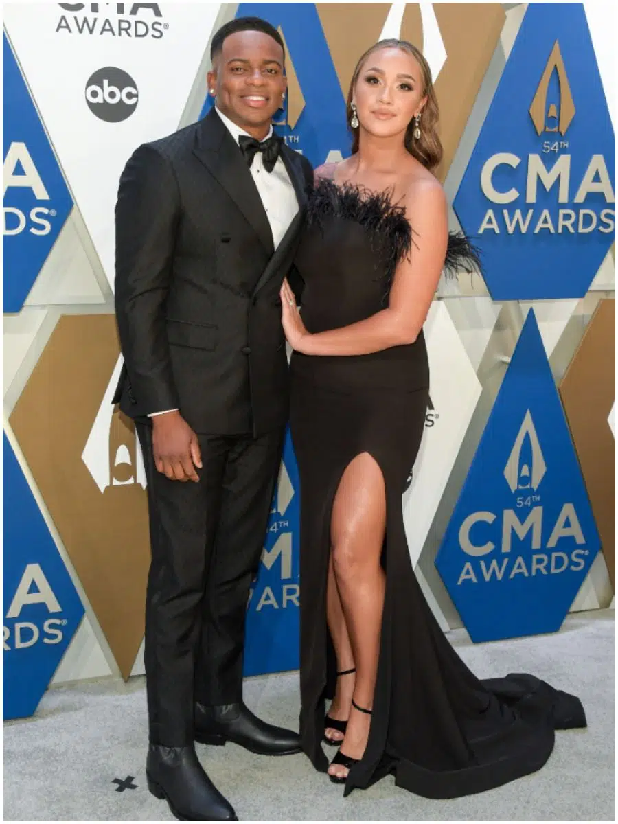 Jimmie Allen and wife Alexis Gale