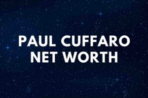 Paul Cuffaro Net Worth | Girlfriend - Famous People Today