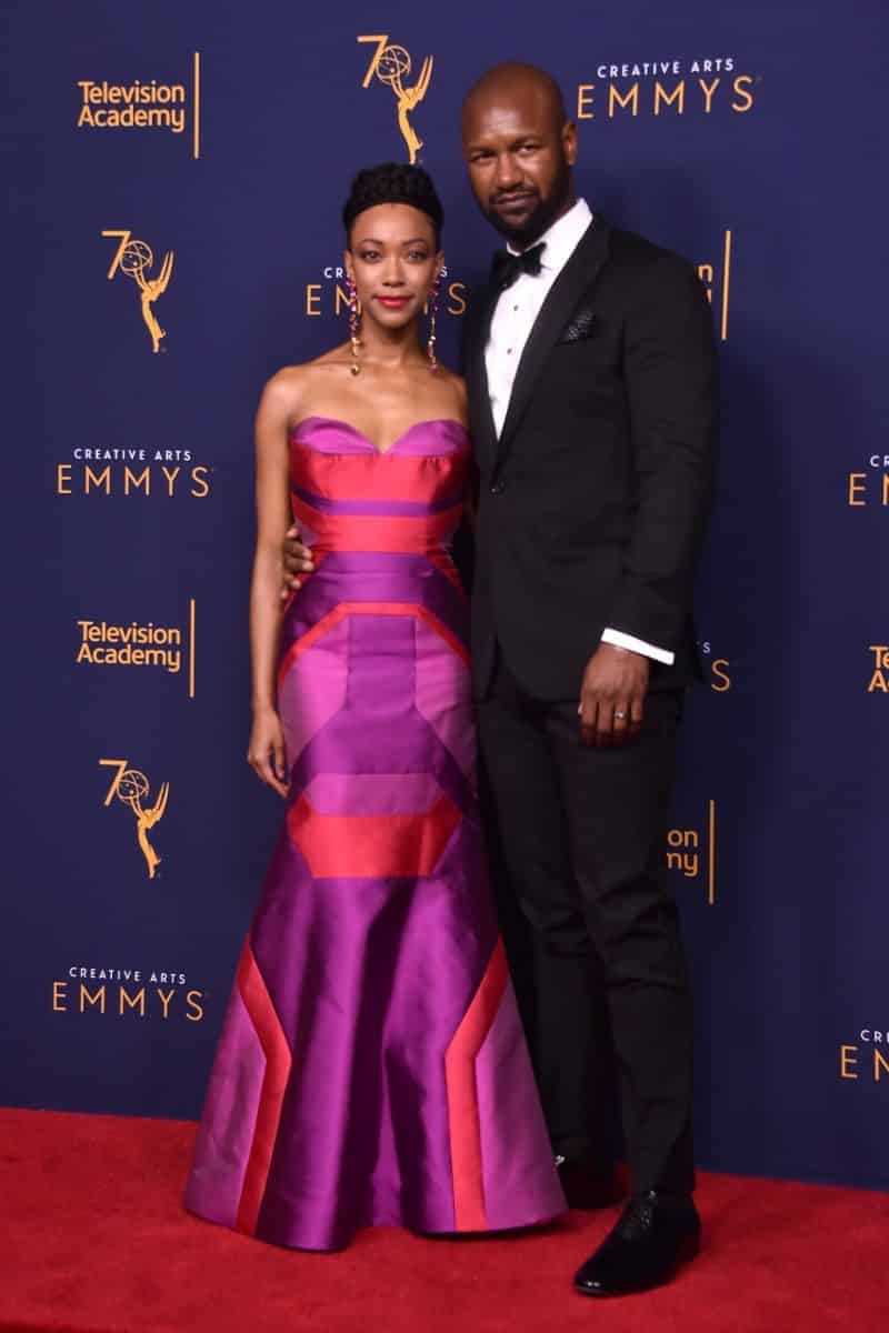 Sonequa Martin-Green and husband Kenric Green