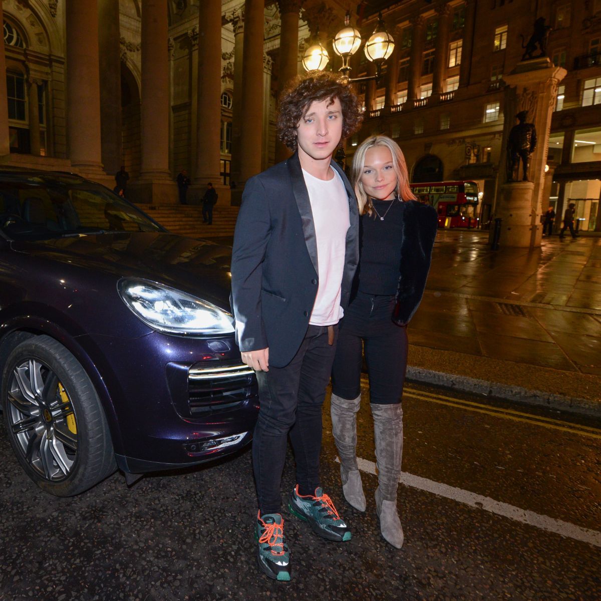 Julius Dein and girlfriend Estelle Berglin