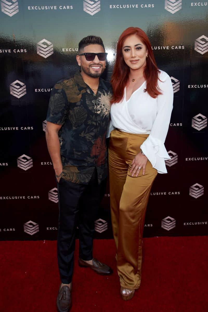Abner Mares and wife Nathalie Mares