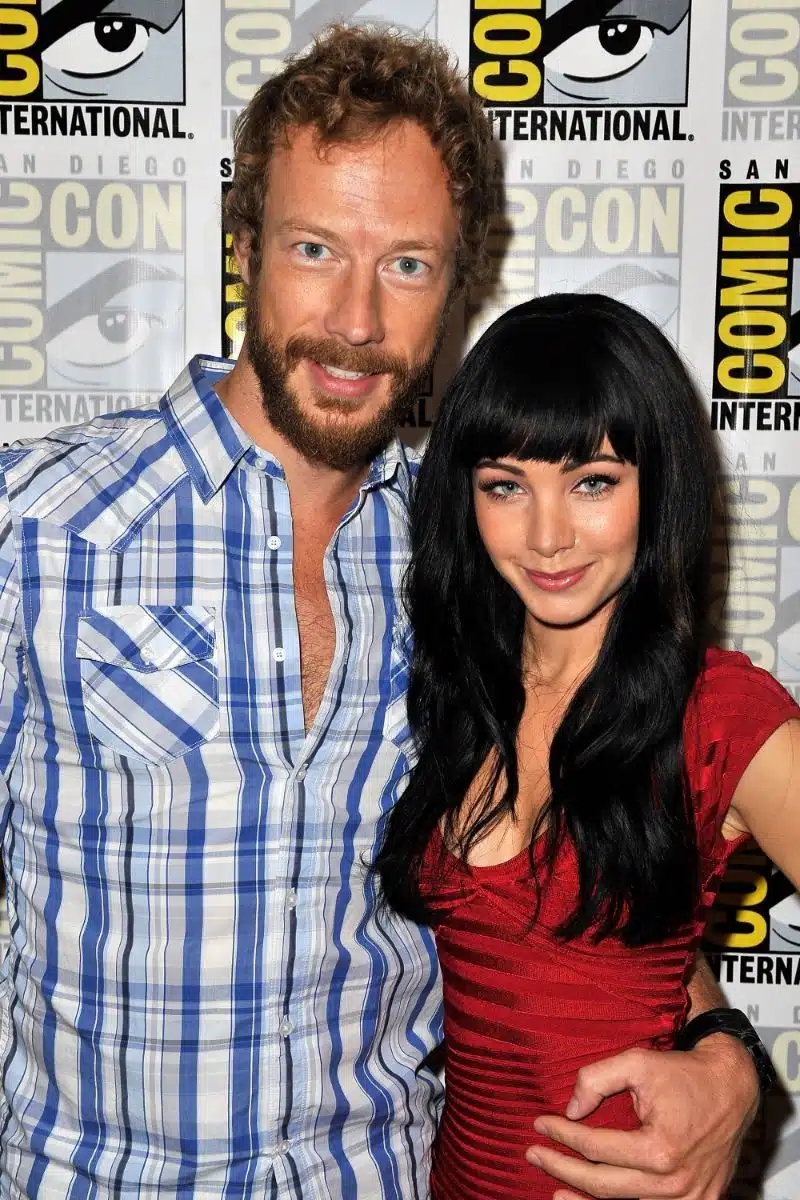 Kris Holden-Ried and girlfriend Ksenia Solo