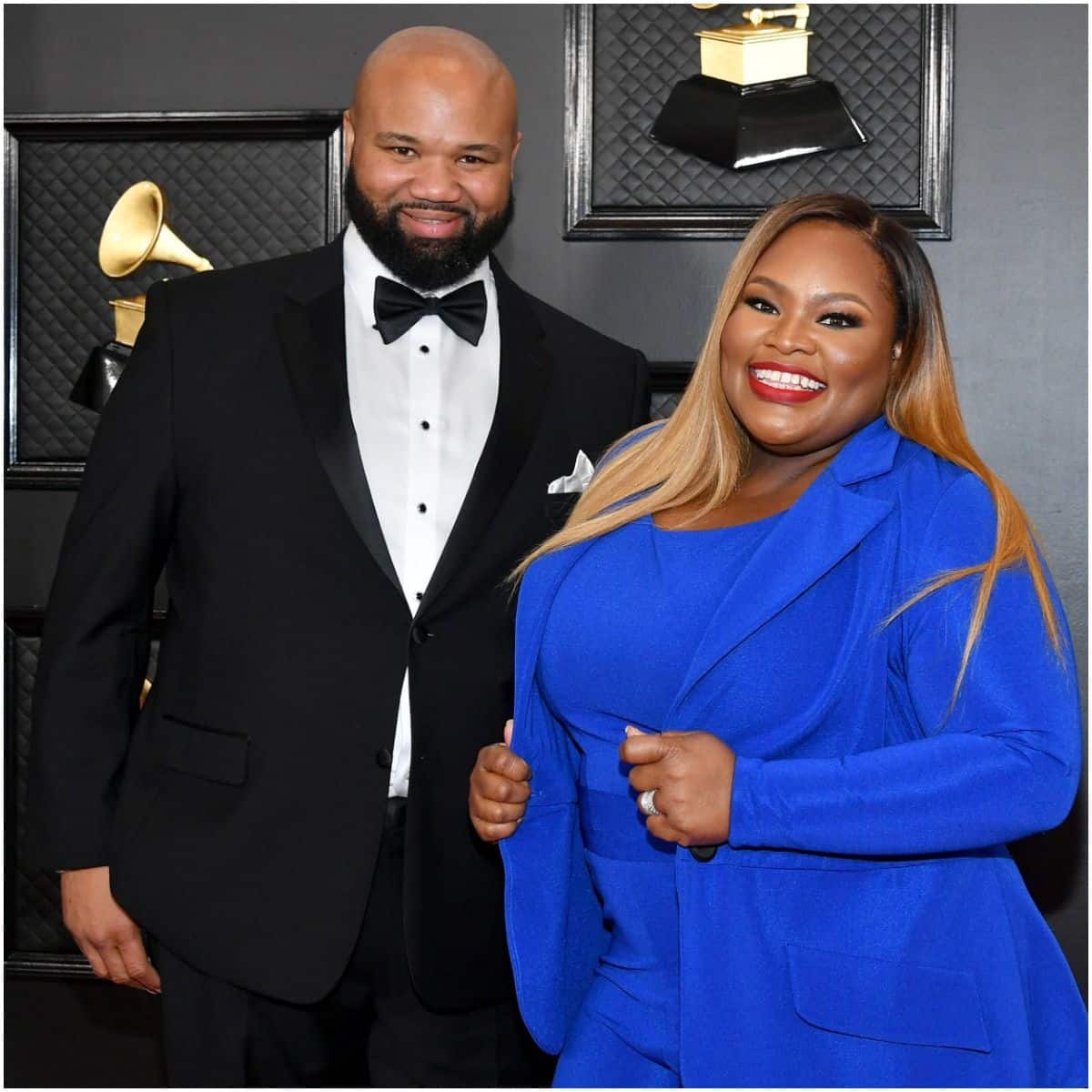 Tasha Cobbs and husband Kenneth Leonard