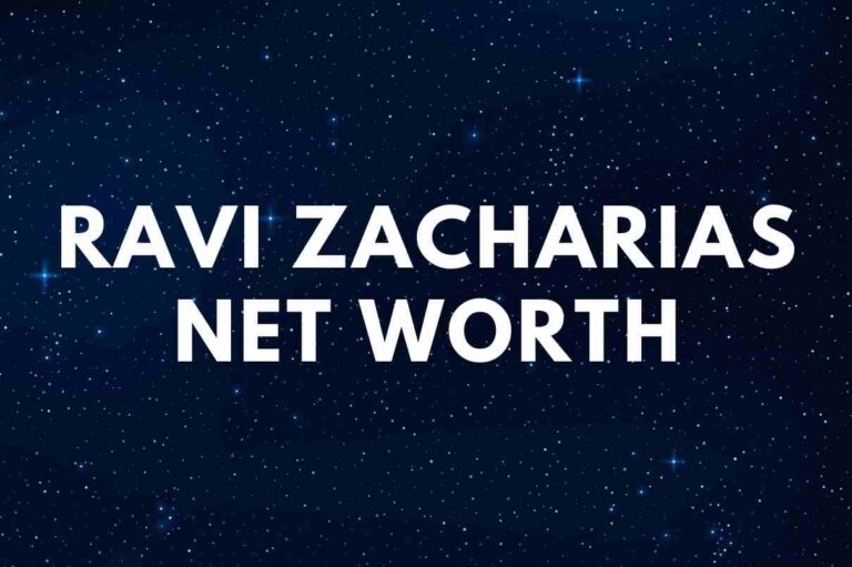 Ravi Zacharias Net Worth Famous People Today