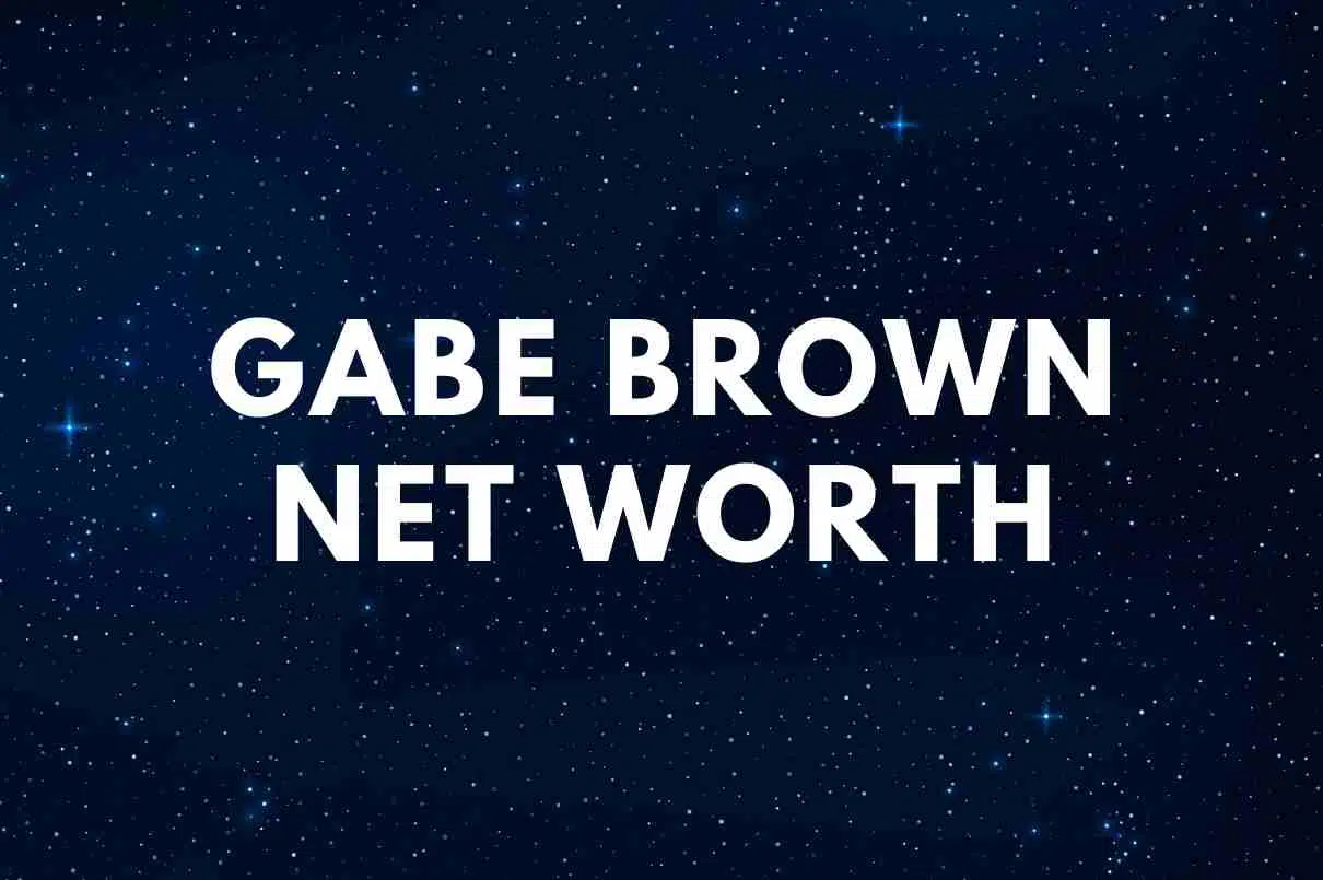 Gabe Brown Net Worth