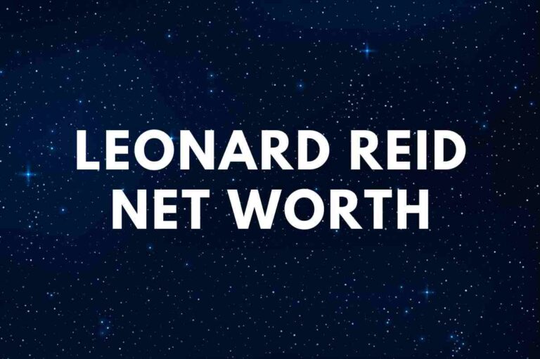 Leonard Reid Net Worth Famous People Today