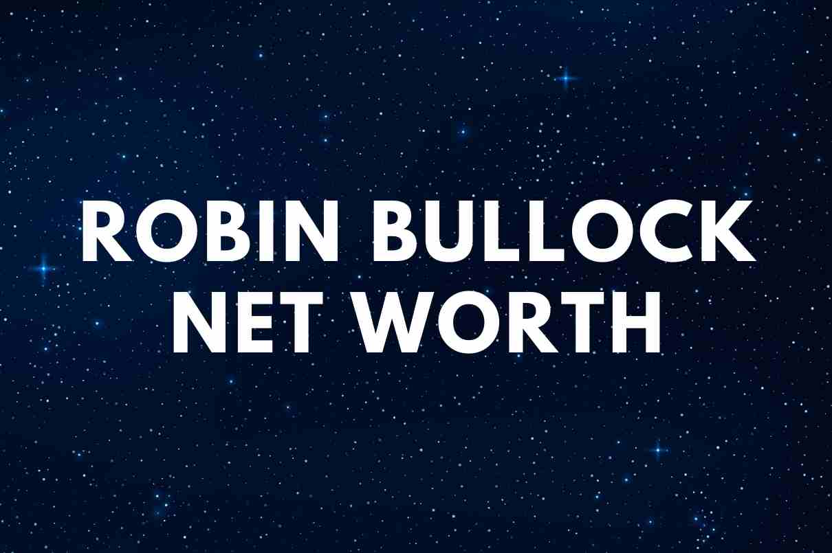 Robin Bullock net worth
