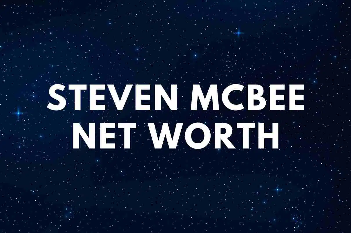 Steven McBee net worth