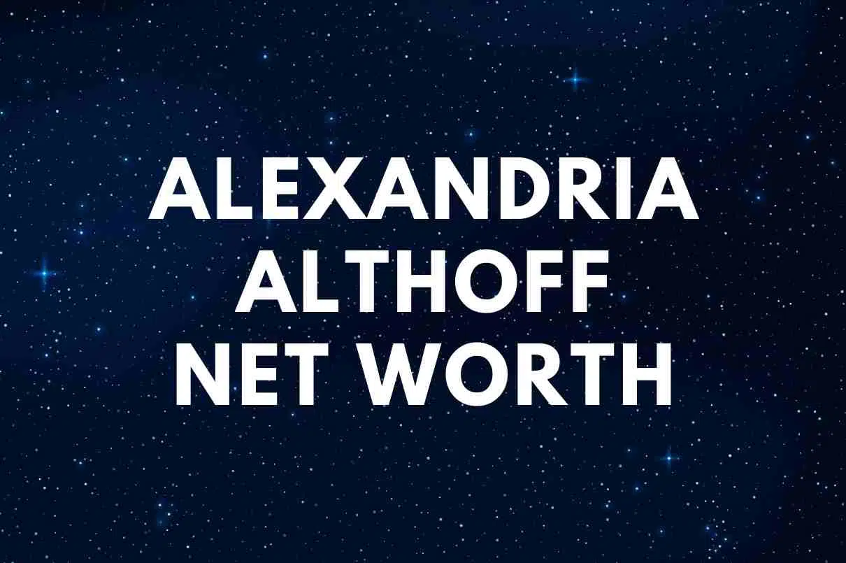 Alexandria Althoff net worth