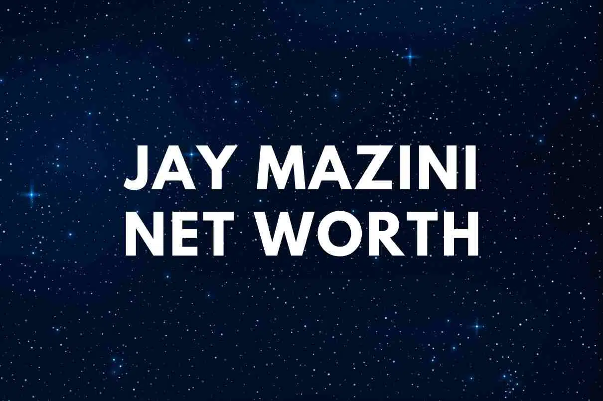 Jay Mazini net worth