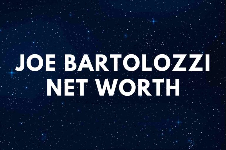 Joe Bartolozzi net worth