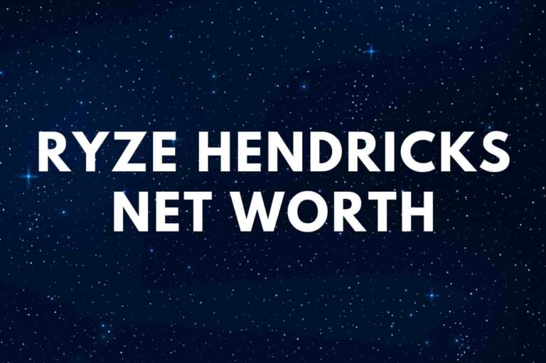 Ryze Hendricks net worth