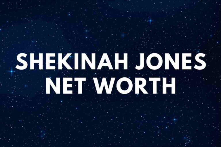Shekinah Jones net worth