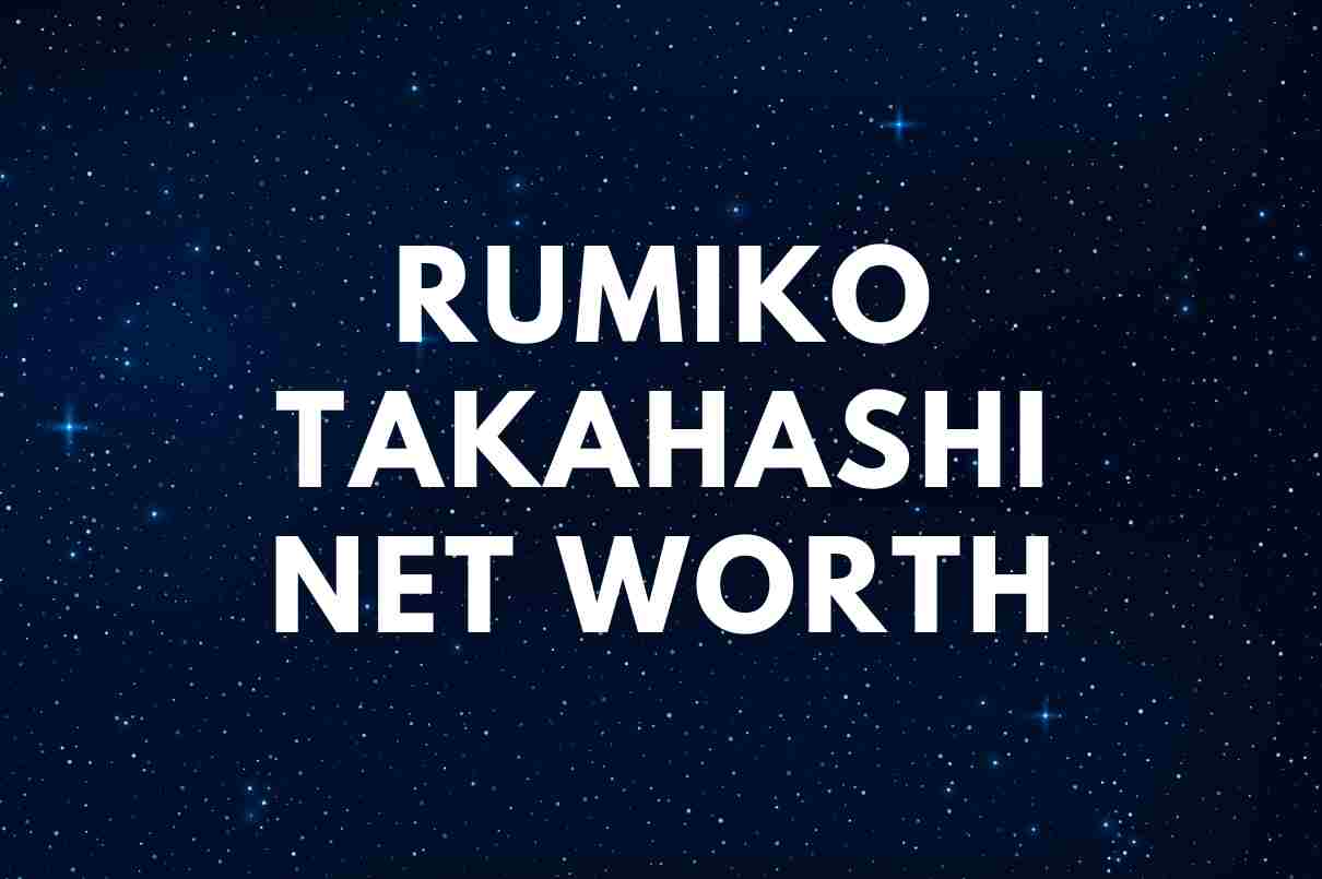 Rumiko Takahashi net worth