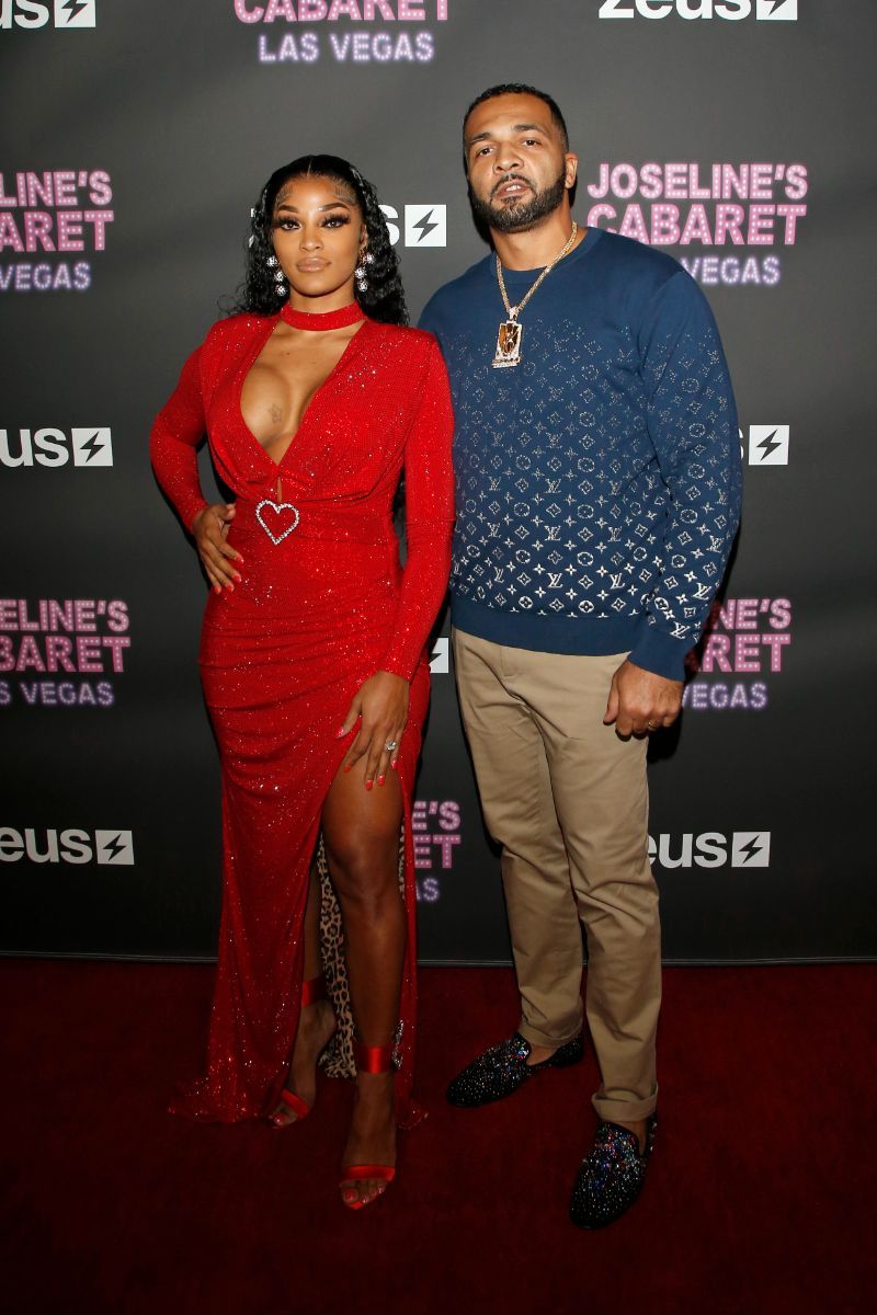 DJ Ballistic and fiancee Joseline Hernandez