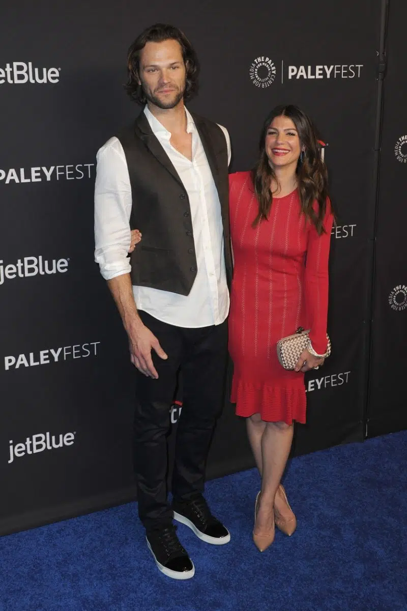 Genevieve Cortese with husband Jared Padalecki
