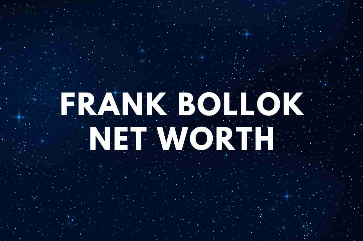 Frank Bollok net worth