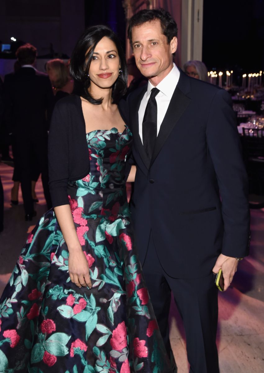 Huma Abedin with her husband Anthony Weiner