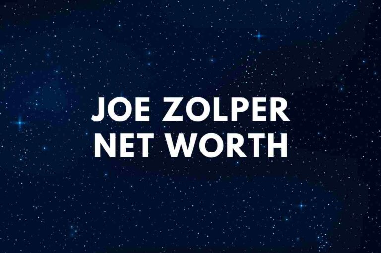 Joe Zolper net worth