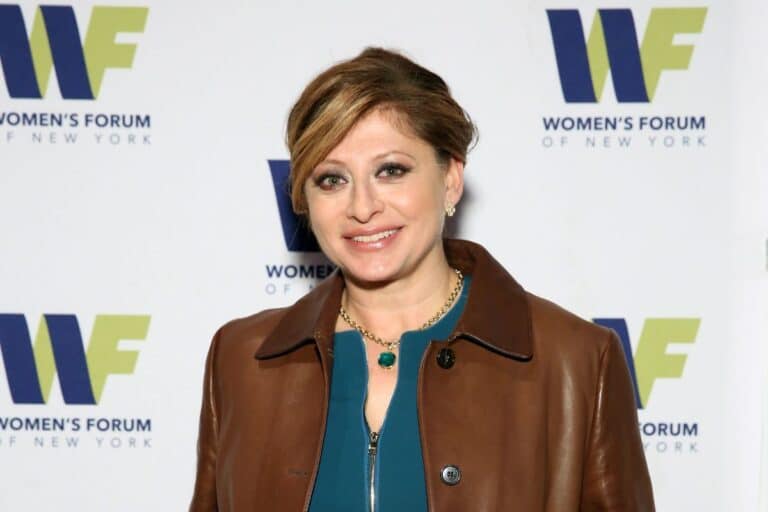 Whose dog tags is Maria Bartiromo wearing? Famous People Today