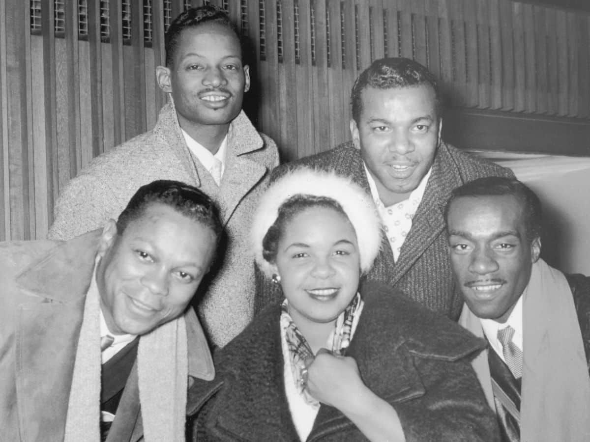 Zola Taylor with The Platters