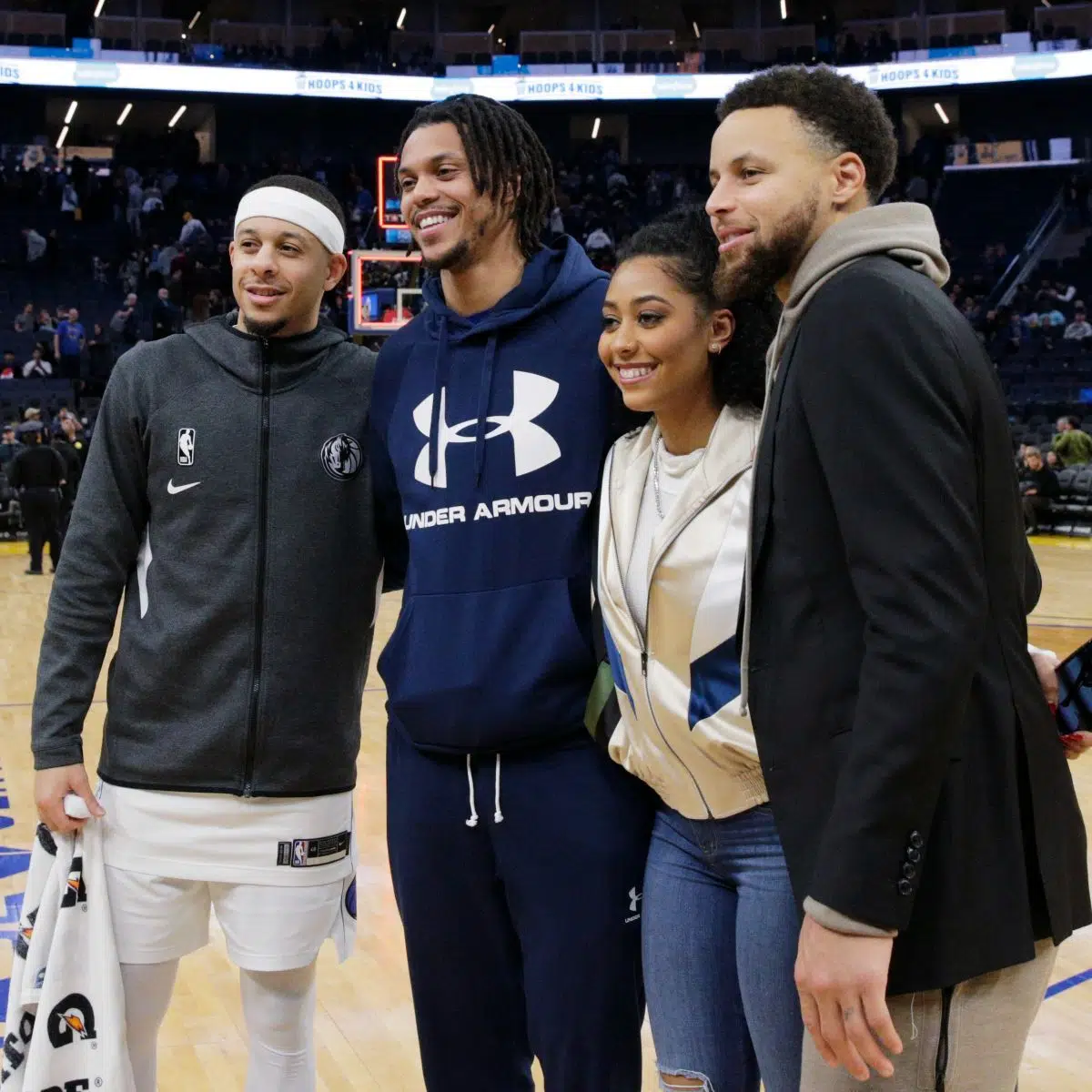 Damion Lee and wife Sydel Curry