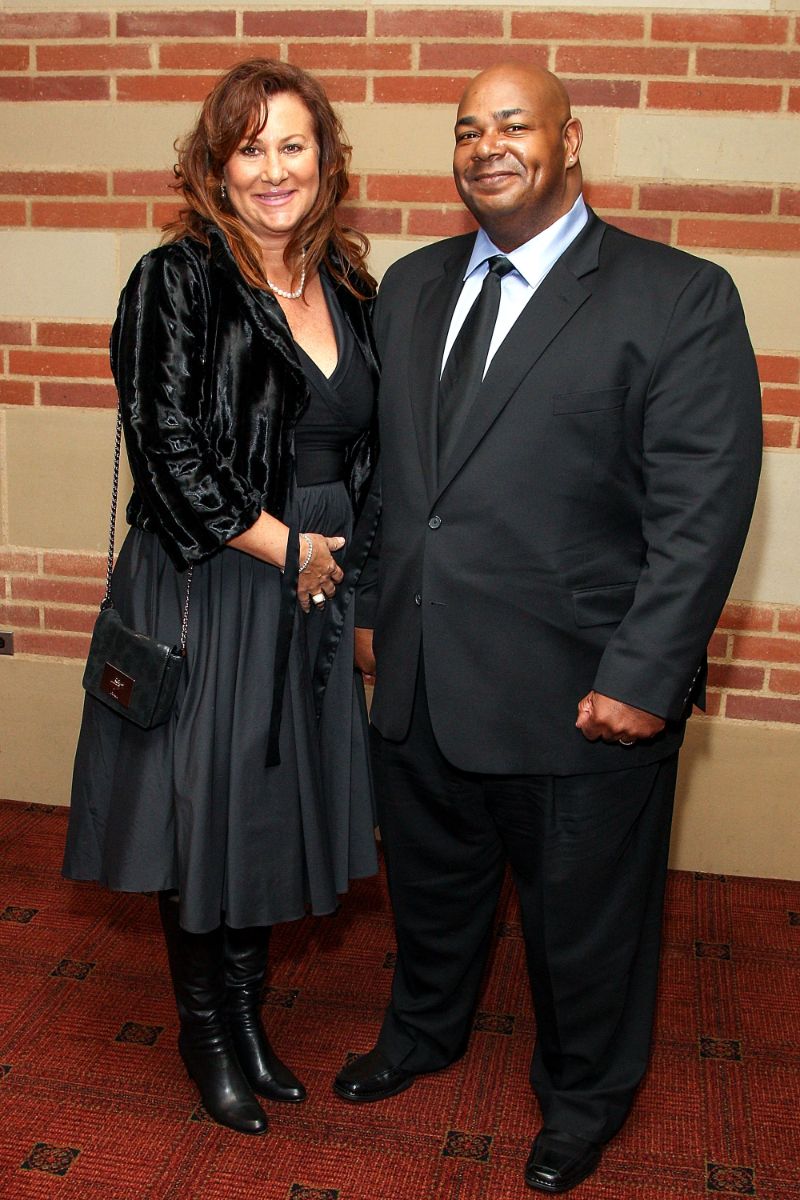 Kevin Michael Richardson with his wife Monica Richardson