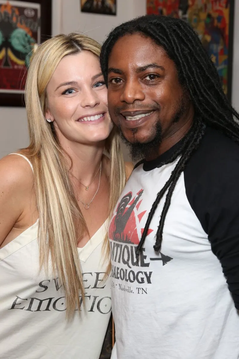 Lajon Witherspoon with wife Ashley Witherspoon