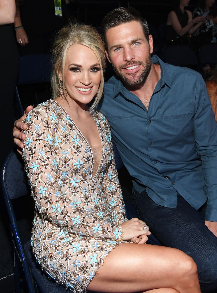 Carrie Underwood with husband Mike Fisher