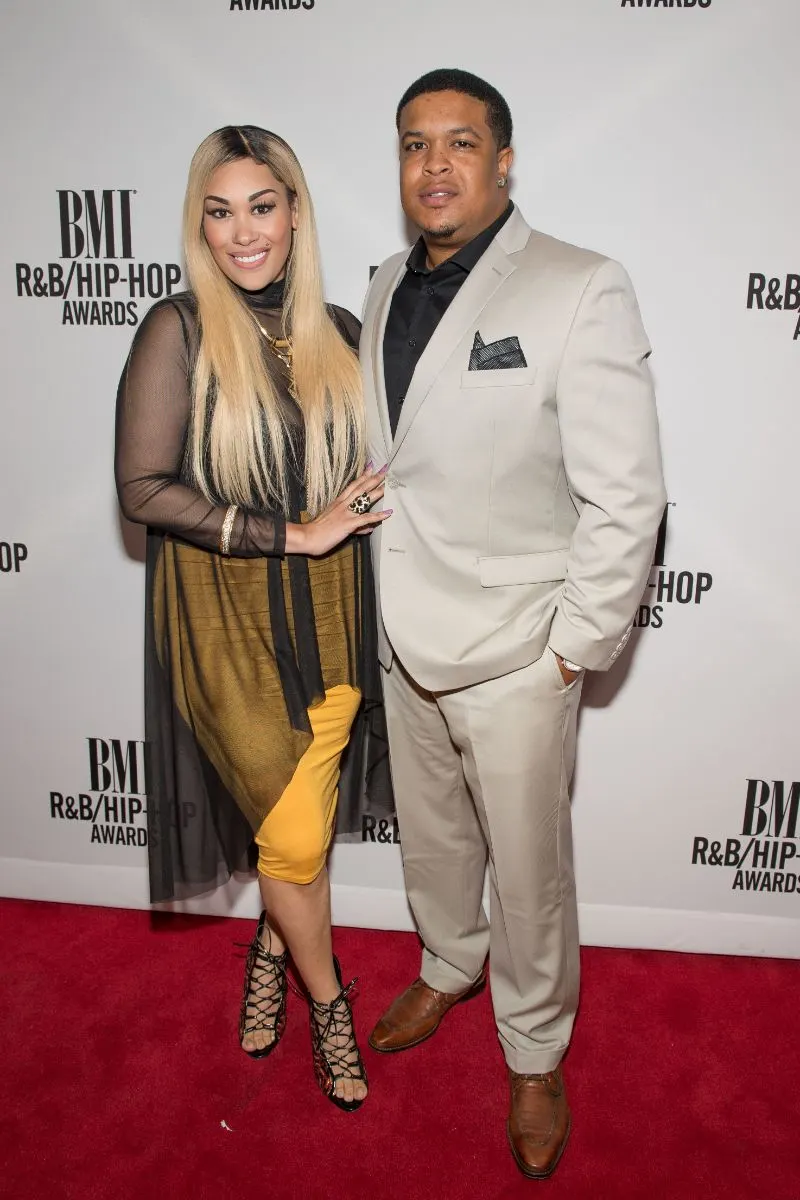Keke Wyatt with her spouse Michael Ford