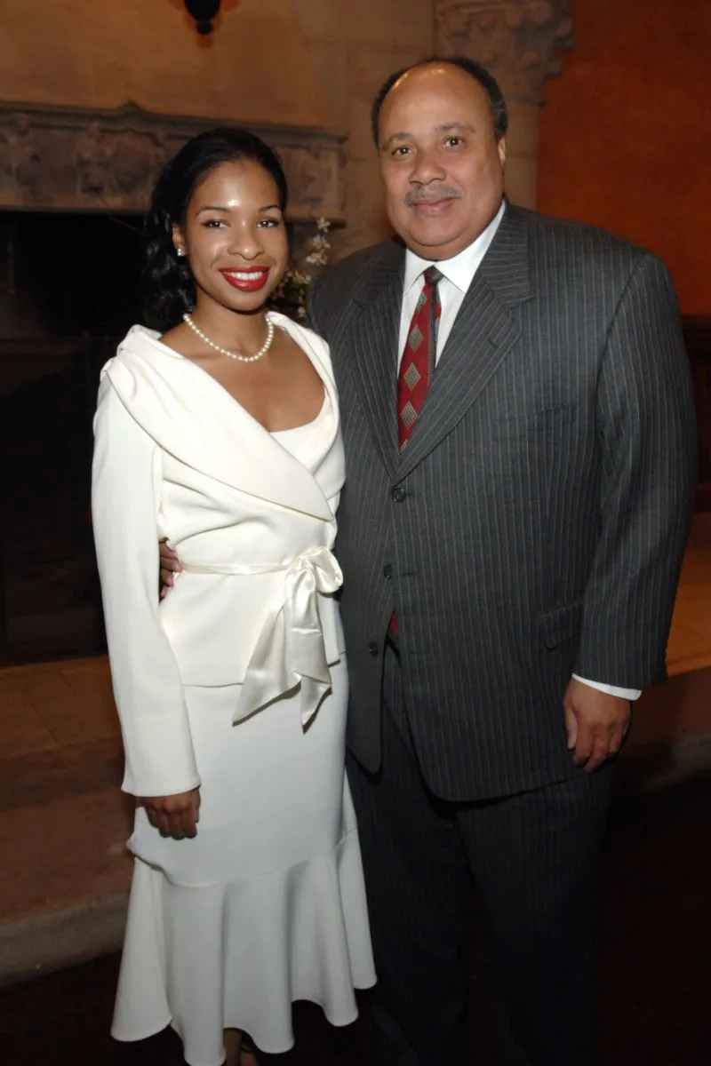 Martin Luther King III and his wife Andrea Waters