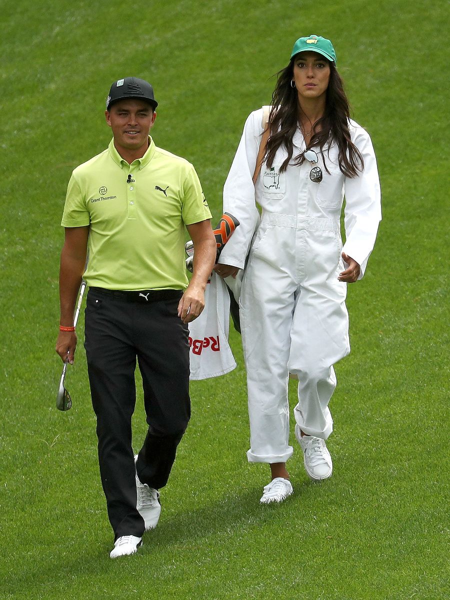 Rickie Fowler and wife Allison Stokke