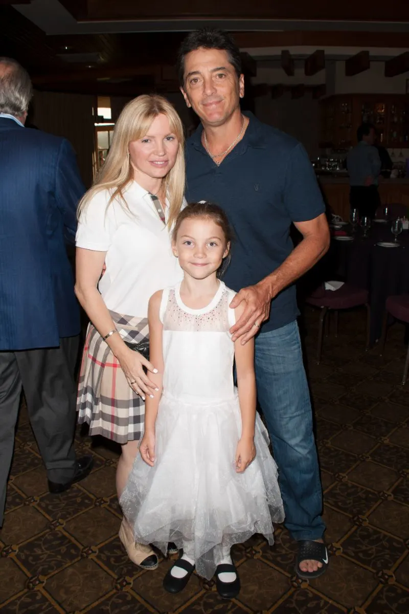 Scott Baio with his wife Renee Sloan and daughter Bailey Baio
