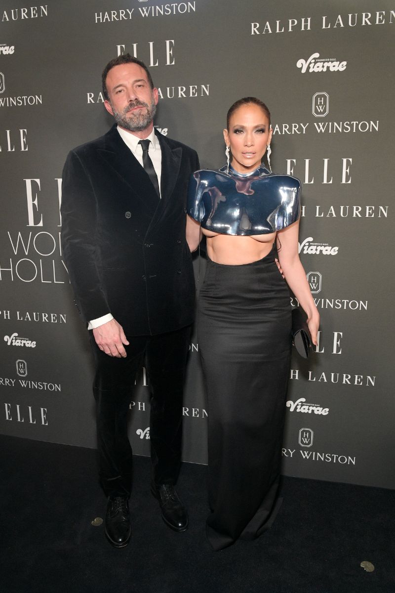 Ben Affleck with his wife Jennifer Lopez