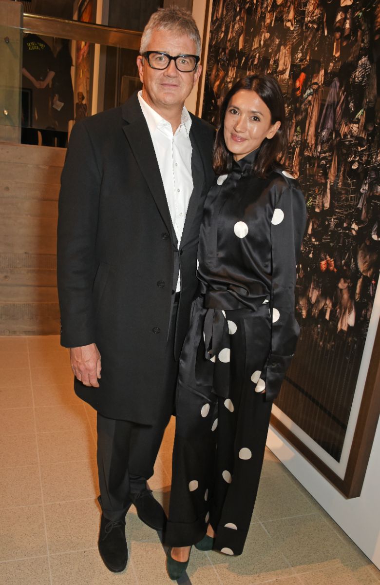 Jay Jopling and second wife Hikari Yokokama