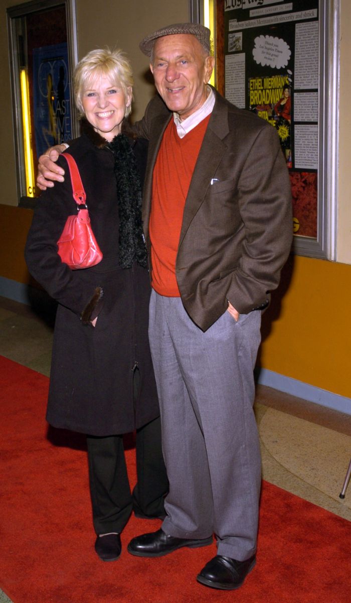 Peggy Crosby and husband Jack Klugman