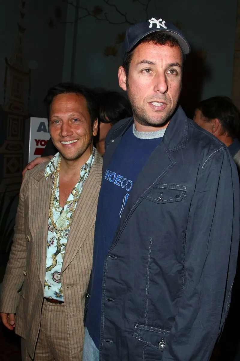 Did Adam Sandler and Rob Schneider have a falling out