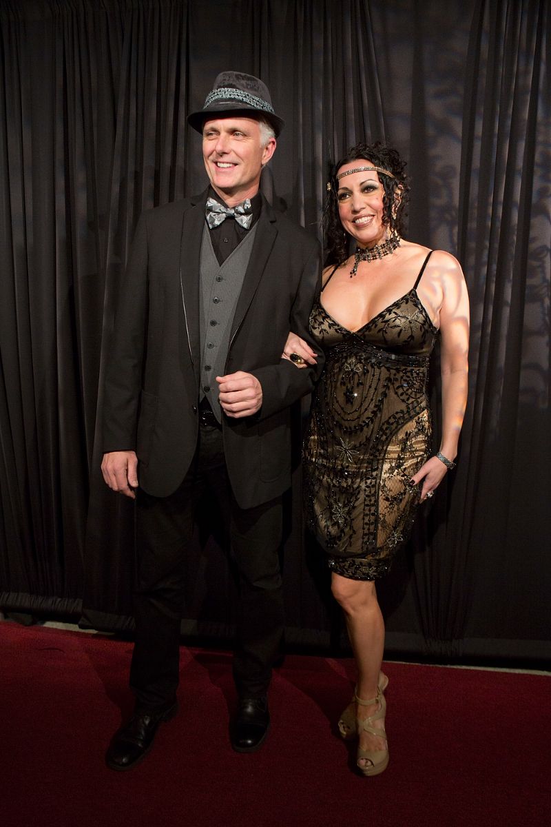 Patrick Cassidy with his spouse Melissa Hurley
