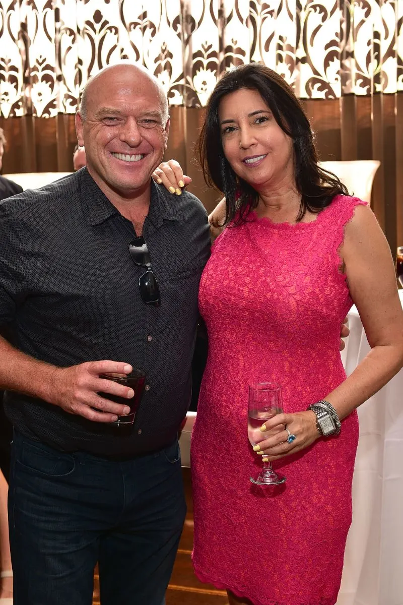 Dean Norris and Bridget Norris attend the Tiziana Rocca Comunication  News Photo - Getty Images