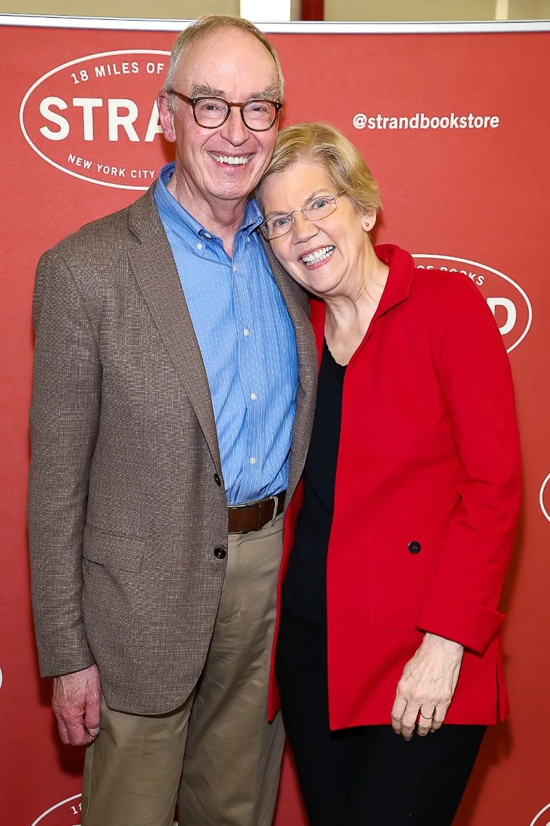 Elizabeth Warren and her husband Bruce mann