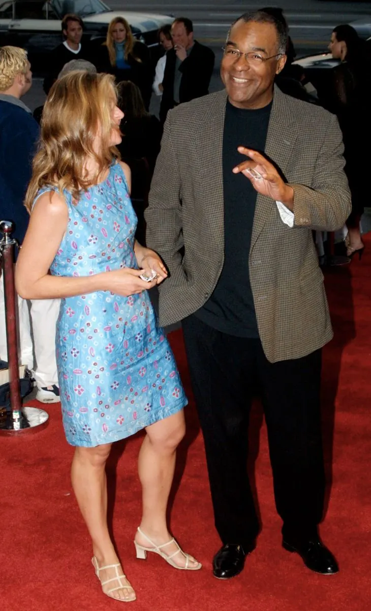 Michael Dorn and wife