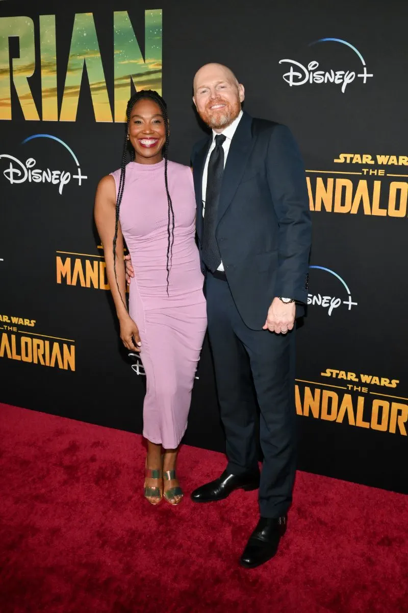 Bill Burr and wife Nia Hill