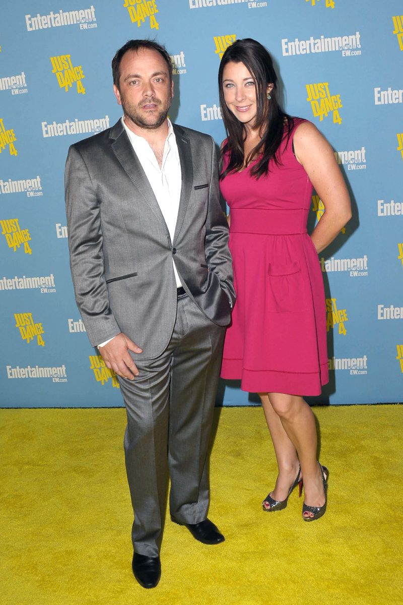 Mark Sheppard with first wife, Jessica