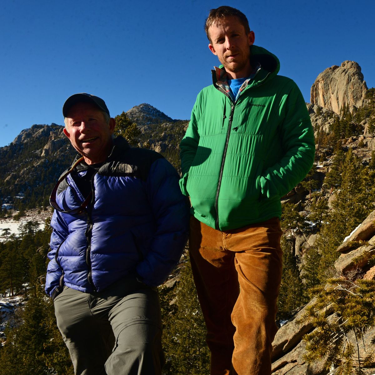 tommy caldwell with his father