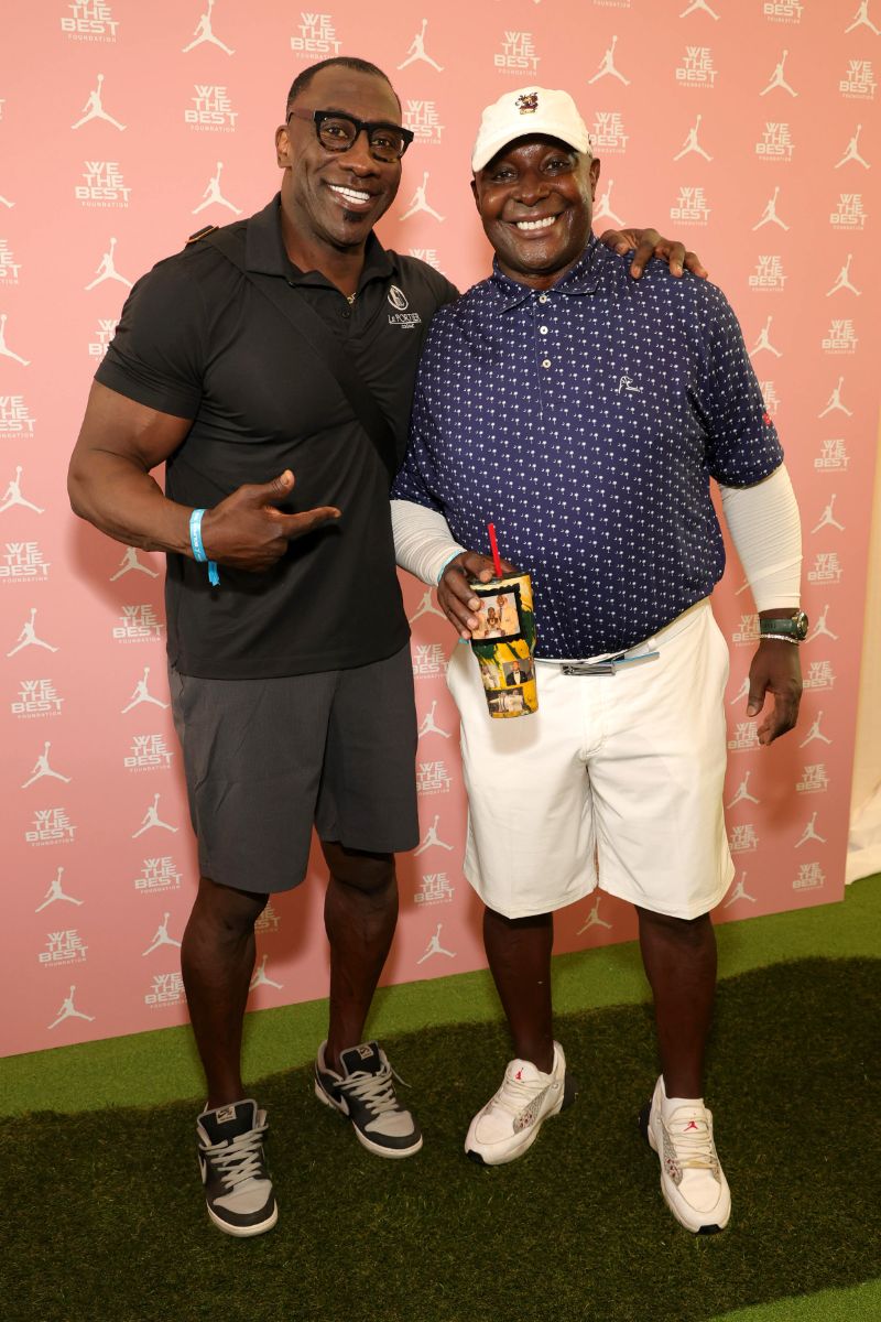 Sterling Sharpe and his brother Shannon Sharpe