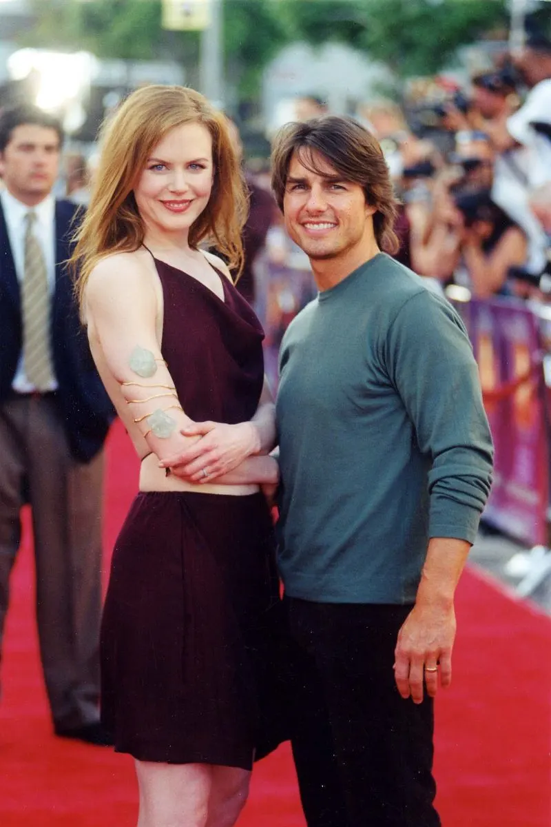 Tom Cruise and second wife Nicole Kidman